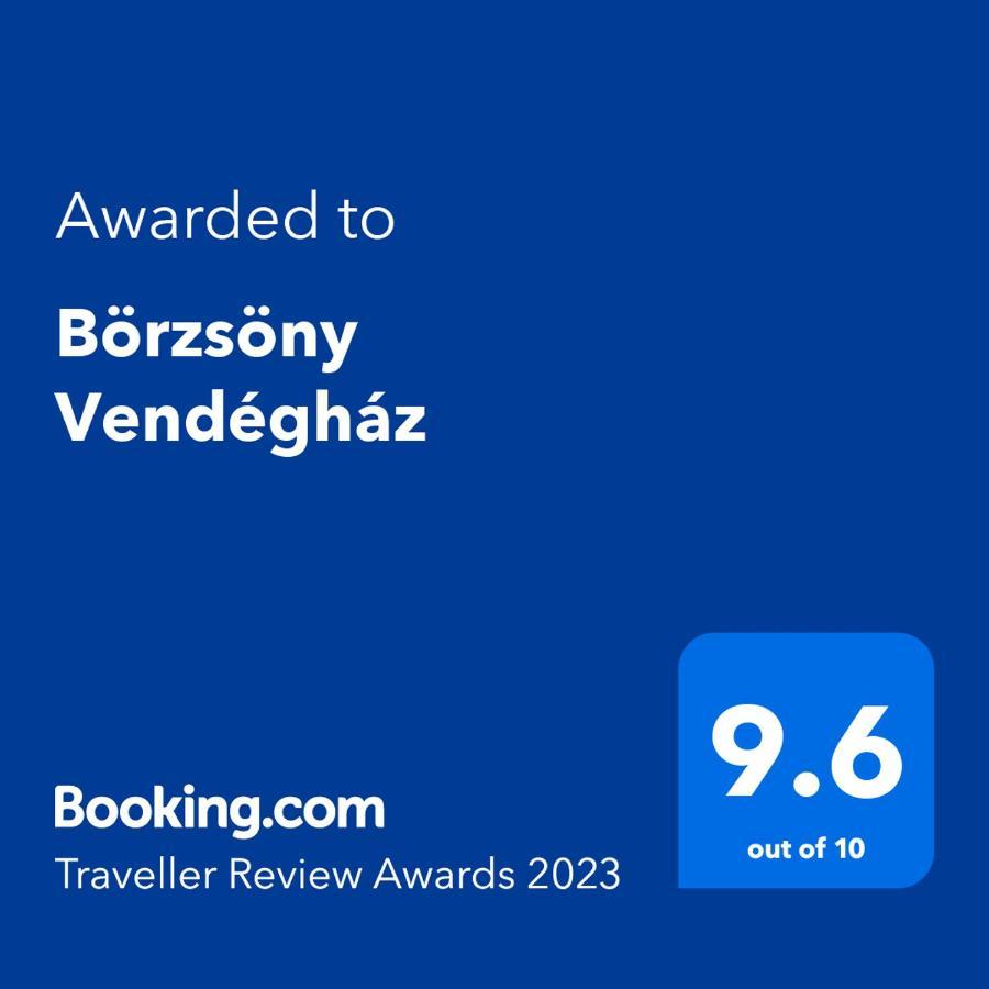 Apartmán Boerzsoeny Vendeghaz